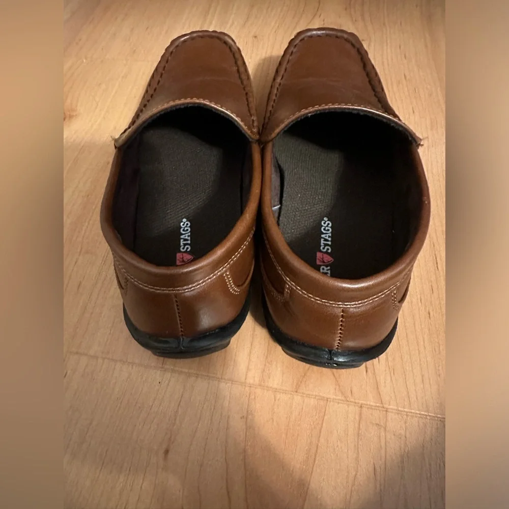 Deer Stags Boys Slip on Loafer in Brown| Size: 6m